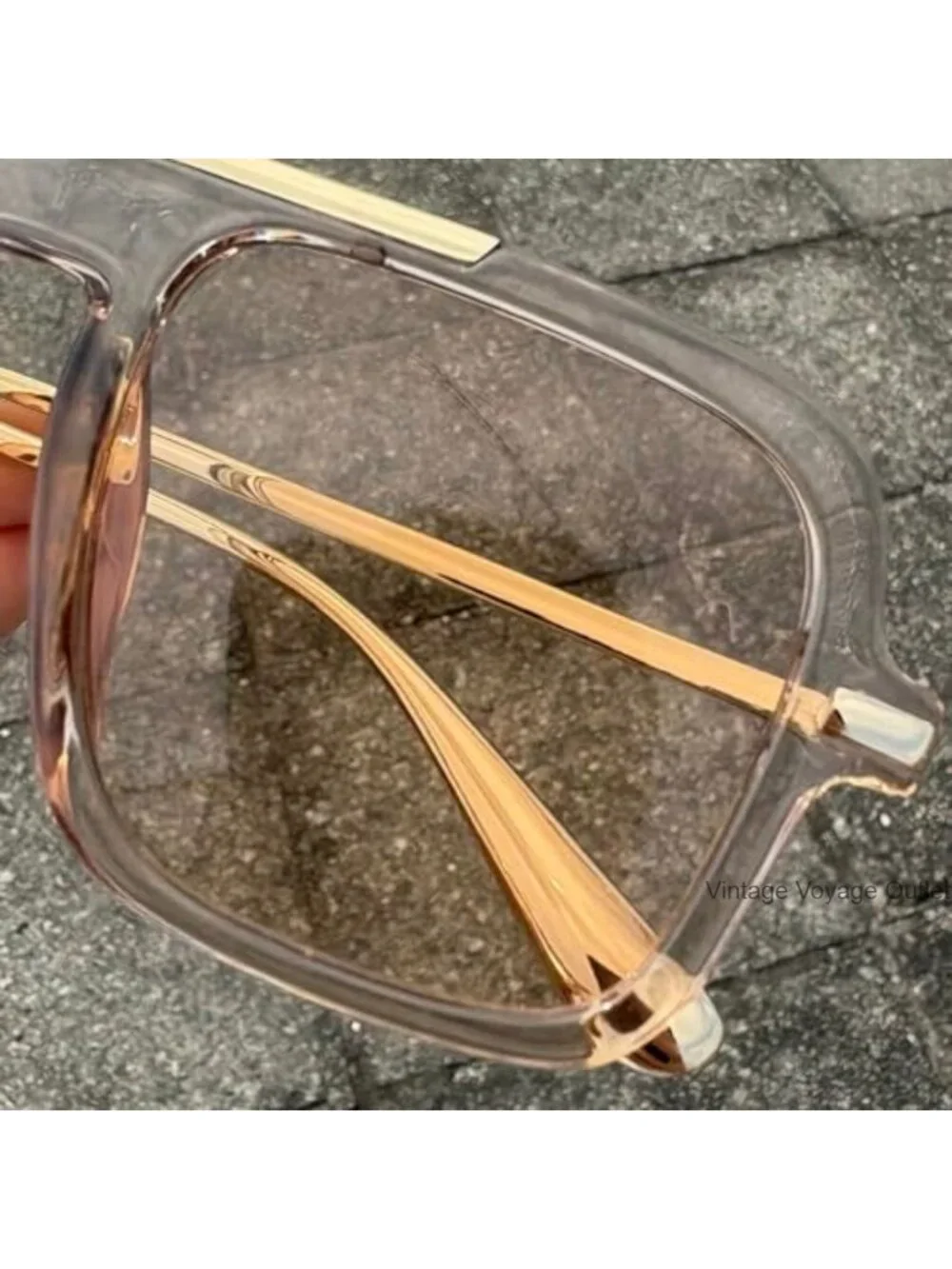 Retro Oversized Pilot Sunglasses Unisex 80s 90s UV400